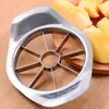 Utensili per verdure Cutter Frutta Splitter Acciaio inossidabile Corer Affettatrici Trituratori Apple Cutter Coltello da frutta nucleare HH0037YK