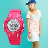 5BAR Wodoodporne dzieci Zegarki sportowe Chrono Stopwatch Alarm Led Light Kids Wristwatches Boys Girls Cyfrowy Zegar