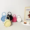 Ragazze coreane piccoli sacchetti rotondi cambio borsela baby mini zero portafoglio bambini abbinamento accessori borse ragazza principessa borsetta f1438
