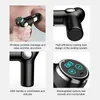 Massage Gun 32 Speed ​​Deep Tissue Percussion Muscle Massager Fascial Gun For Pain Relief Body and Neck Vibrator Fitness 220530