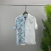 Summer Men Shirt Silk Short Sleeve Slim Fit Streetwear Social Tuxedo Dress Clothing Camisa Masculina