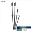 Bakgebakgereedschap bakware keuken eetbar huizen tuin 4 stcs/pack mini sile spata setsmall rubber mengen dunne pot schraper voor keuken