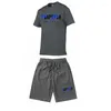 Moletons com capuz masculinos conjunto de agasalho masculino camisetas shorts conjuntos de roupas esportivas de verão calças de jogging streetwear Harajuku tops camisetas ternos masculinos