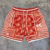 RETAIL Summer Plus Size S-3xl Womens Printed Loose Shorts Casual Floral Beach Pants Quick Dry Five Lining Clothes