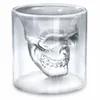 25 ML 70 ML 150 ML 250 ML Vin Coupe Crâne Verre Bière Whisky Halloween Décoration Creative Party Transparent Drinkware Verres À Boire