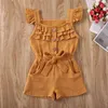 lioraitiin 0-5T nouveau-né enfant en bas âge bébé garçon filles barboteuse body Sunsuit tenue vêtements combishort G220510