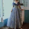Party Dresses 2022 Fashion Elegant Prom Dress Sweetheart Ruffles Cap Sleeves Tulle Ball Gown Crystal Applique Women Homcoming Gowns