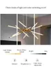 Modern LED Chandelier Lamp Remote Control For Living Room Dining Room Bedroom Kitchen Ceiling Pendant Light Design Suspension Lamps