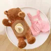PC Cm Belle bande dessinée ours en peluche serviette en papier pompes câlin animal Kawaii Teddy avec cadeau d'anniversaire en tissu pour les enfants J220704