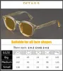 조니 Depp 선글라스 남자 Lemtosh Polarized Sun Glasses 여성 럭셔리 브랜드 빈티지 옐로우 아세테이트 프레임 야간 투시경 고글 220518