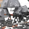 153шт песчаные мешки для ноутбуков Armor Camouflag Строительные блоки Модель Кирпичи Военная армия Swat Weapon Team Set MOC аксессуары DIY Toy 220418