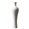 Vases blancs décoration de salon décor à la maison décor de chambre poterie et vases en porcelaine pour fleurs artificielles Figurines décoratives 220423