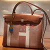 Herme Herbag 31cm 39cm Classic Handbag Handbag Canvas Bag Bag Single Counter Messenger Bag Portable للرجال والنساء