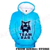 Men's Hoodies & Sweatshirts Team Rar Logo Merch 3D Print Fashion Fall Winer Suit Sportswear Hooded Youthful HIP HOP Style Women/Me 100-4XL O