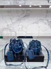 Högkvalitativ nit bucket-väska Dam Neo cagole Motorcykelväska axelväskor lyxiga Designers Crossbody-plånbok i äkta läder Cool Classic city BB-handväskor