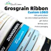 Haosihui 6mm51mm anpassat tryckt band Personlig Grosgrain Giftbox Bakning Wrap Wedding Birthday Anniversary 220608