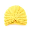 INS Bambino neonati India cappello bambini Autunno inverno Beanie cappelli bambino berretti lavorati a maglia turbante per ragazzi ragazze 12 colori