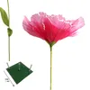 Weding Dekoracyjne kwiaty sztuczne largeskalowe lniane materiał Rose Berry Peony Flower Wedding Road Decorations4008010