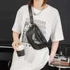 Luxury Cross Body Waist bag Messenger bag Designer shoulder bags punk elements skull metal purse HBP