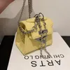 الأزياء البسيطة حقيبة crossbody جودة عالية بو الجلود المرأة سلسلة samll رفرف الفاخرة الأخضر الكتف رسول حقيبة