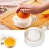 Kök manual orange juicer citron squeezer plastfruktverktyg mini mixer bärbar citrus juicer maskin kök tillbehör jle14175
