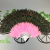 Feather Hand Fan Stage Performances Craft Fans Elegant Folding Feathers Fan Party Supplies 10 Style