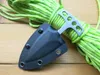 Grepesfishfish cnc usined push knife EDC Combat Tactical Defense Tools Gear Kydex bainha bainha