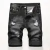 Summer Denim Shorts Male Jeans Men Jean Shorts Bermuda Skate Board Harem Mens Jogger Ankle Ripped Wave 38 40 42 220627