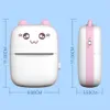 Epacket Portable Thermal Printers Mini Cat Print Paper PO Pocket Thermal 57mm Printing Wireless BT 200DPI Android iOS Printer268E5983959