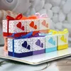 Cadeau cadeau léger 50pcs pratiques belles boîtes de bonbons décoratives creuses résistantes à l'usure fournitures ménagèrescadeau