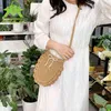 Sac shopping petite paille femme bohème voleur osier voyage 220323