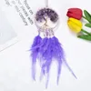 Decorative Objects & Figurines Mini Dream Catcher Feather Decoration Home Decor & Wall Hanging Adornment Handmade Car Pendant Wind Chime