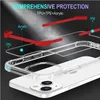 TPU TPE Acrilico 3 IN 1 Custodie per telefoni trasparenti antiurto per iPhone 13 Pro Max 12 11 XR XS Samsung Galaxy S22 Ultra A13 5G A33 A53 A23 A73 2022 Custodia anti caduta