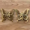 Pendant Necklaces Pieces Tibetan Gold Large Goddess Nouveau Butterfly Fairy Charms Pendants For Necklace Jewellery Making Findings 57x59mmPe