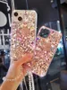 Роскошь с алмазными телефонами iPhone 14 13 Pro Max 12 Promax 11 11pro сеть Red Full Water Diamond Высококачественные всеобъемлющие новые