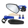 On Sale 7/8" 22mm 2022 New Motorcycle Rearview Mirrors Universial Moto Bike Aluminum Bar End Mirror Scooter Motocross Motorbike Handlebar Back Side Rearview Mirrors