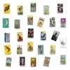 Adesivi di tarocchi Vinly Attaccanti impermeabili Accessori per pattini miti Magic Astrology Divinazione per lo skateboard per laptop motocicli
