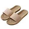 Suihyung 여자 여름 신발 2021 New Unisex Flax 슬리퍼 편안한 평평한 캐주얼 슬라이드 숙녀 실내 플립 플립 여성 샌들 G220518