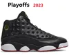 2023 Playoffs 13 French Blue Basketbalschoenen Diablo 13s Obsidian Brave Blue Singles Day Houndstooth Atmosphere Grijs Zwart Cat Court Paars Met Box Sneakers Heren