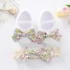 First Walkers Baywell Fashion Baby Girls Princess Shoes Stele Mead Roys Bow Bow Buckle Design Day Home's Childar