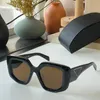Mode Herren Designer Sonnenbrille Persönlichkeit geometrische Form Schildpatt PC Plattenrahmen P klassische Serie Symbole Luxus OPR14ZS Dreieck Logo Brillen Frauen