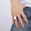 Обручальные кольца сплошные мужские кольцы из нержавеющей стали бренды Signet Fine Jewelry Мужское мальчик свадебные подарки Ringswedding