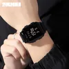 Wristwatches SKMEI Japan Digital Movement Watch Mens Stopwatch Countdown LED Light 5Bar Waterproof Date Clock Reloj Hombre