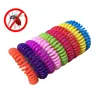 1 pz elastico elastico spirale mano polso fascia telefono anello catena braccialetto anti-zanzara primavera repellente sport viaggi F0608X10