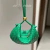 2022 Crochet Jodie Bags Designer-Taschen Luxus gewebte Handtasche Geldbörse Frau Einkaufstasche einzelne Schulter kleine Handtaschen Perle 5A Qualität