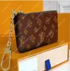 With Dust Bags And Box KEY POUCH POCHETTE CLES Designers Fashion Handbag Women Mens Credit Card Holder Coin Purse Luxurys Wallet Bag M62650 M80879