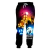 Pantalon d'Halloween pour hommes Pantalon de jogging imprimé 3D Château d'horreur Fête d'Halloween Grand code Hip Hop Vêtements de rue 220623