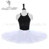 Tutu de demi-ballet en tulle rose pratiquant la répétition costume de tutu de ballet de ballerine classique BT8923