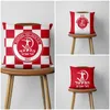 Kussen/decoratief kussen Hapoel Tel Aviv Pillowcase Home Decor kussen Cushion Cover Slaapkamer auto polyester worp 18*18 inch