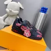 High quality luxury Spring and summer men sports shoes collision color outsole super good-looking Size39-46 MKJL0001